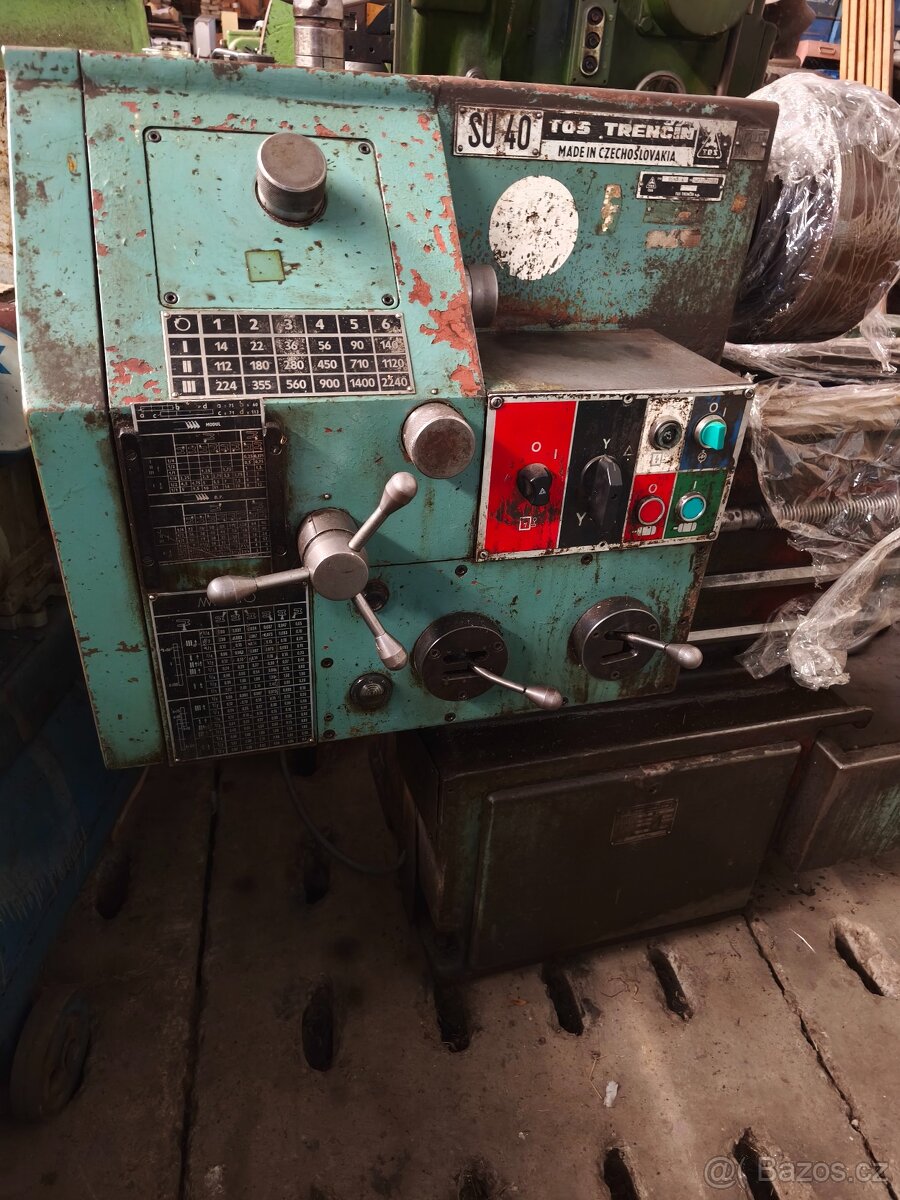 Soustruh TOS SU40/2000