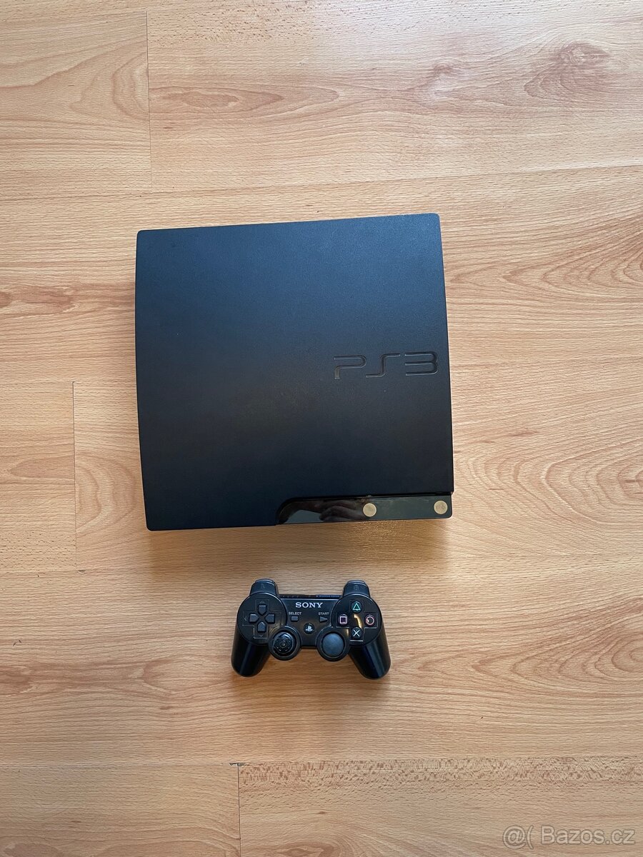 Ps3+ovladač+volant+pedály