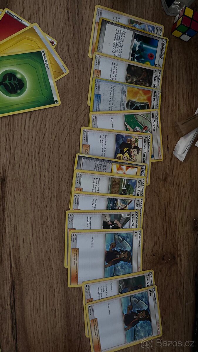 Pokemon trainer karty