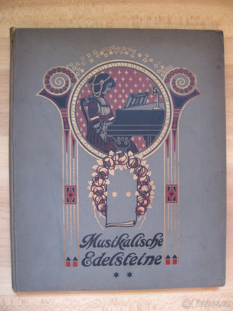 Musikalische Edelsteine noty na piano, z roku 1915