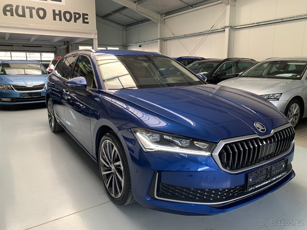 Škoda Superb combi 2.0 TDI DSG 4x4 Laurin&Klement r.v.2025