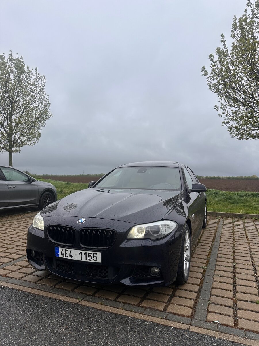 Bmw F10 535xd 230kw, 2012, M-paket, šibr, dověry, tažné,