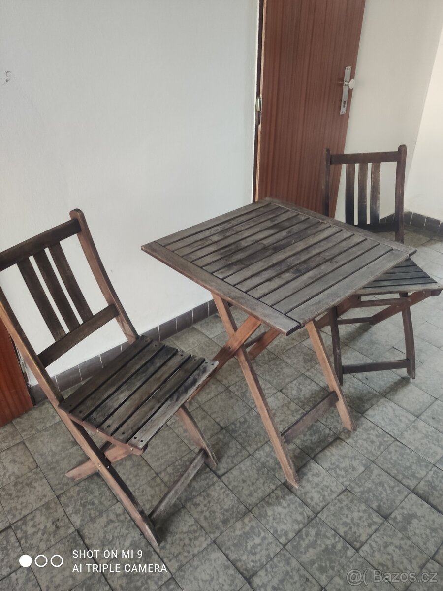 Balkonový zahradní set Ikea