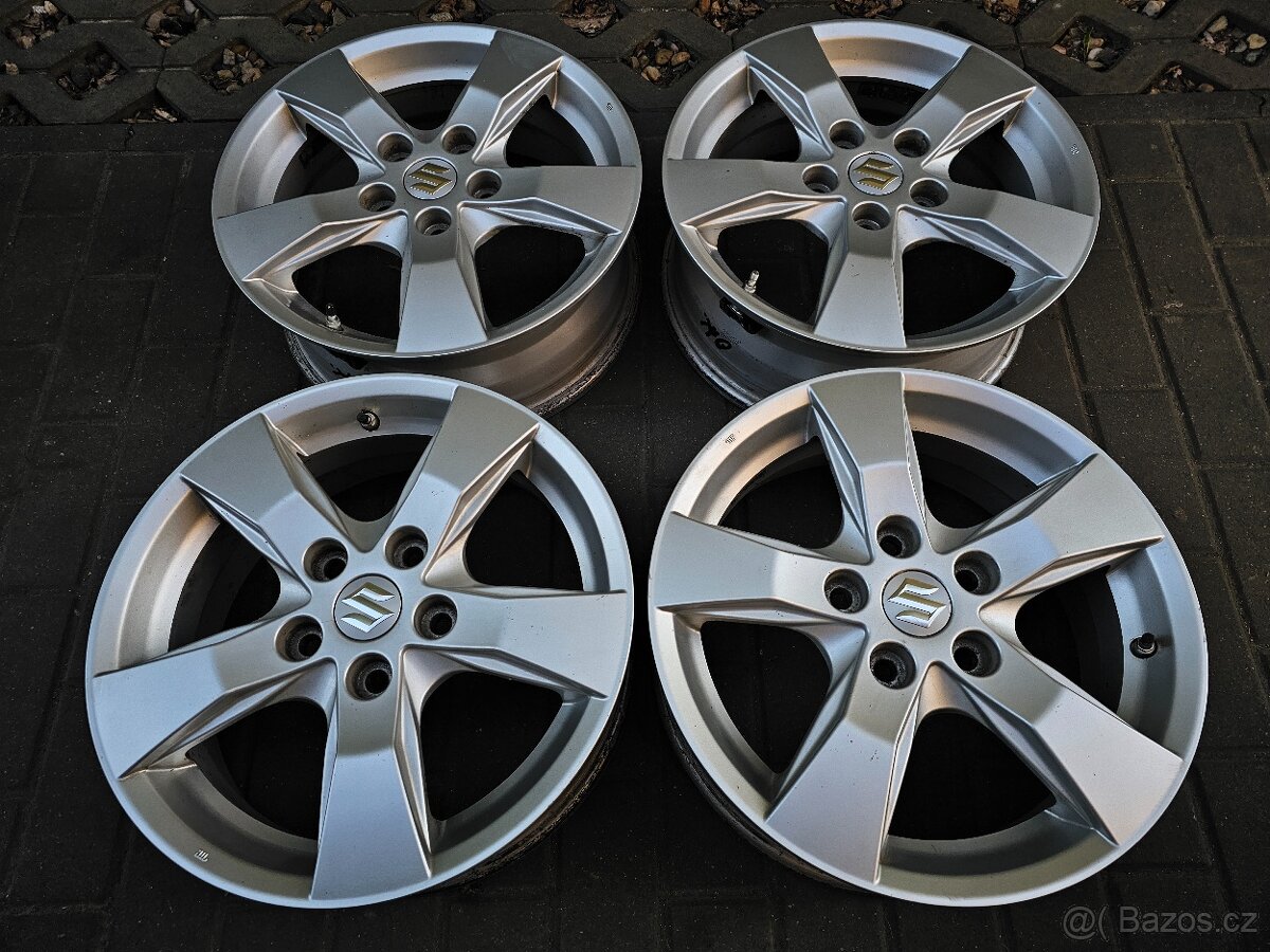 Disky alu kola Suzuki R16 5x114,3 ET50 6J SX4