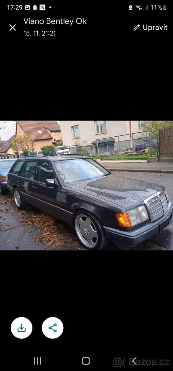 Mercedes W124 300TE, motorizace 300E benzinový šestiválec s