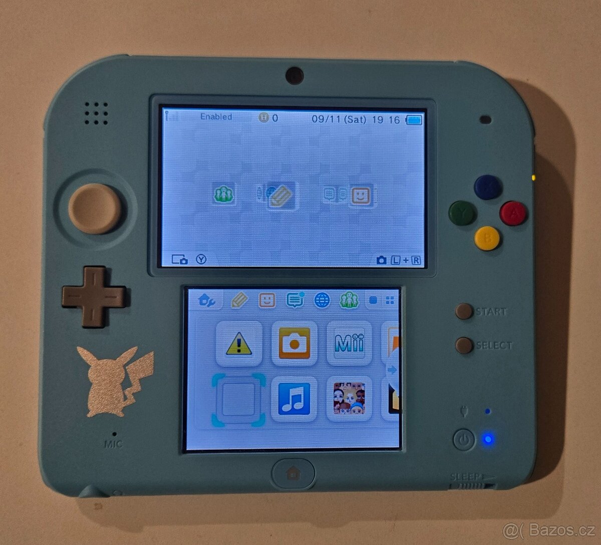 Prodám Nintendo 2DS Pokémon Moon limitovanou edici