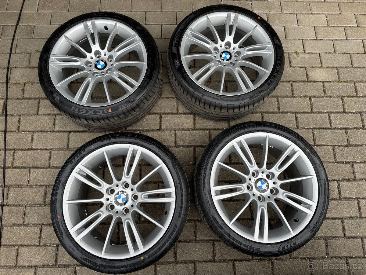 Sada ALU BMW Styling 193M R18 5x120 - NOVÝ LAK A PNEU