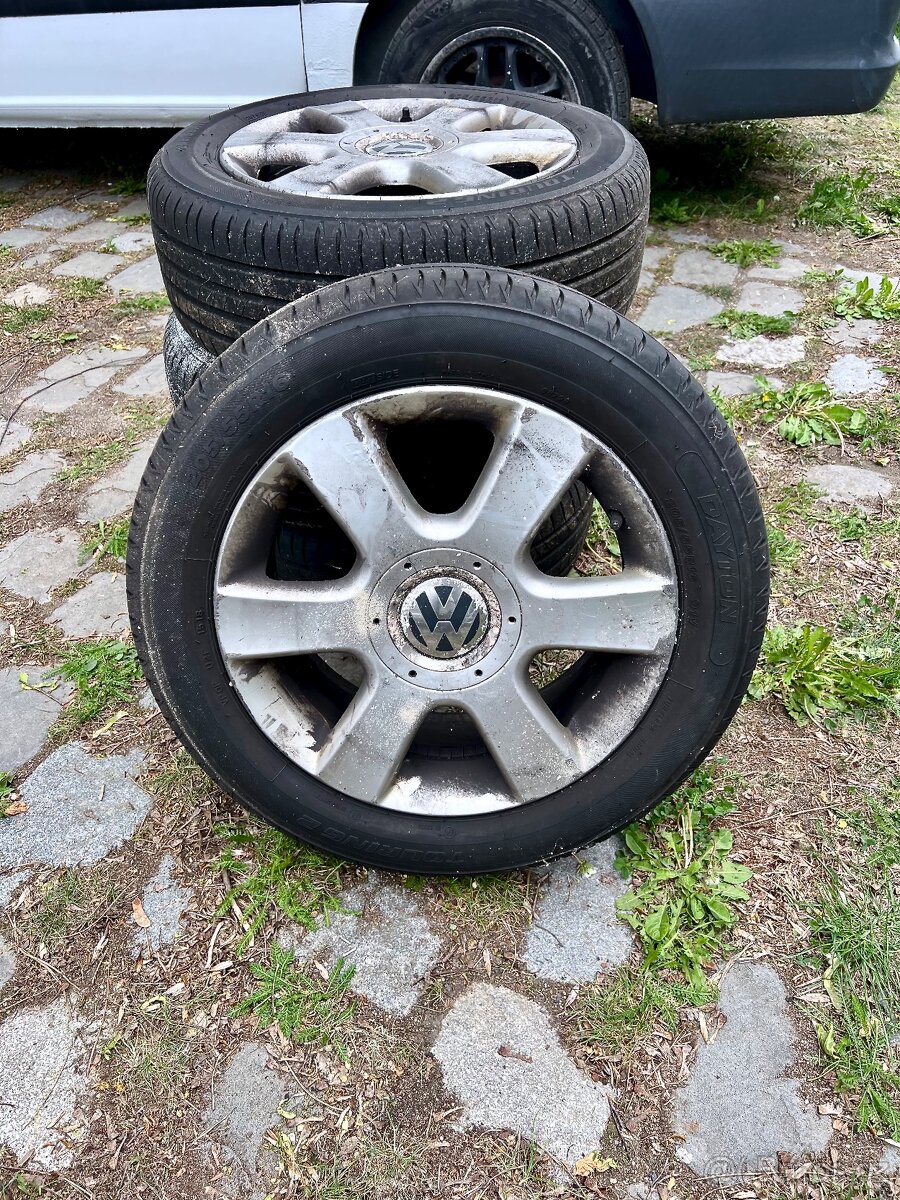 Kola, Pneu 205/55 R16 91V, Disky VW