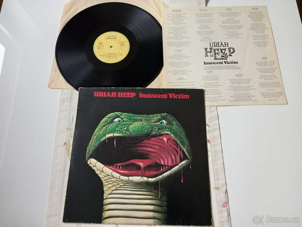 URIAH HEEP „Innocent Victim“ /Bronze 1977/ + textova prilo