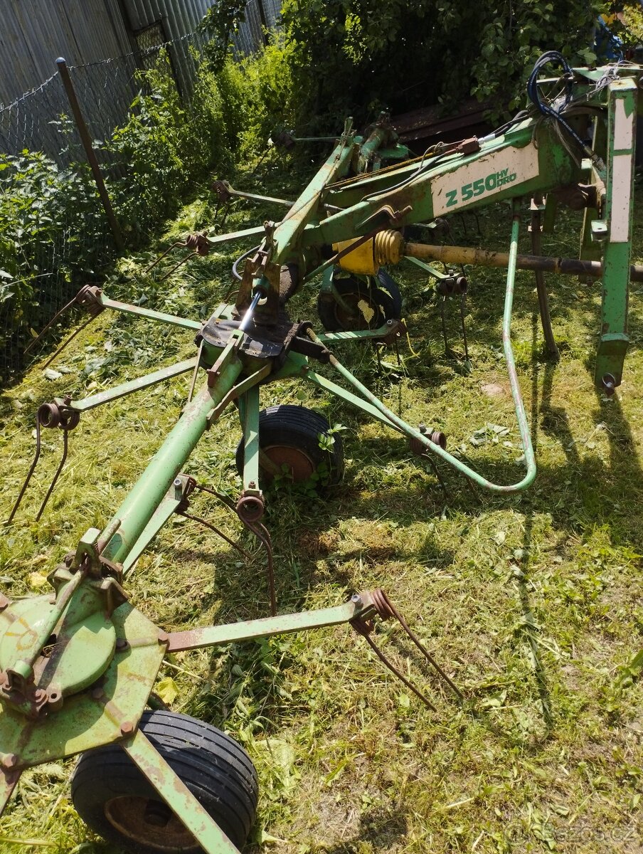 Obraceč Stoll 550 hydro záběr 5,5 metru