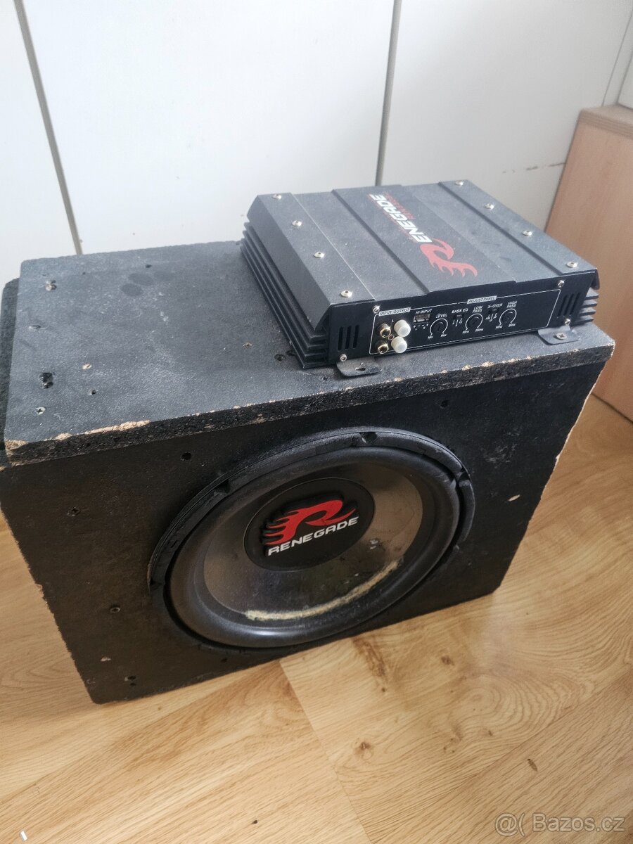 Subwoofer + zesilovač
