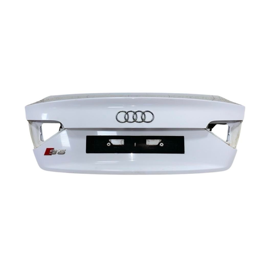 Víko zadní + spojler bílá metalíza LY9C Audi S5 8T 2008