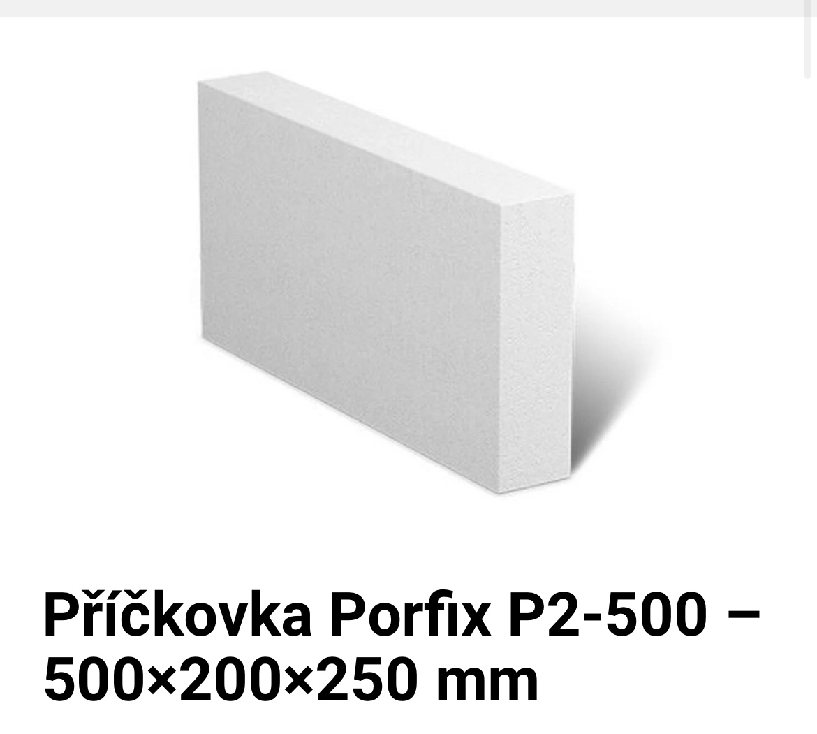 Porfix 50/25/20cm