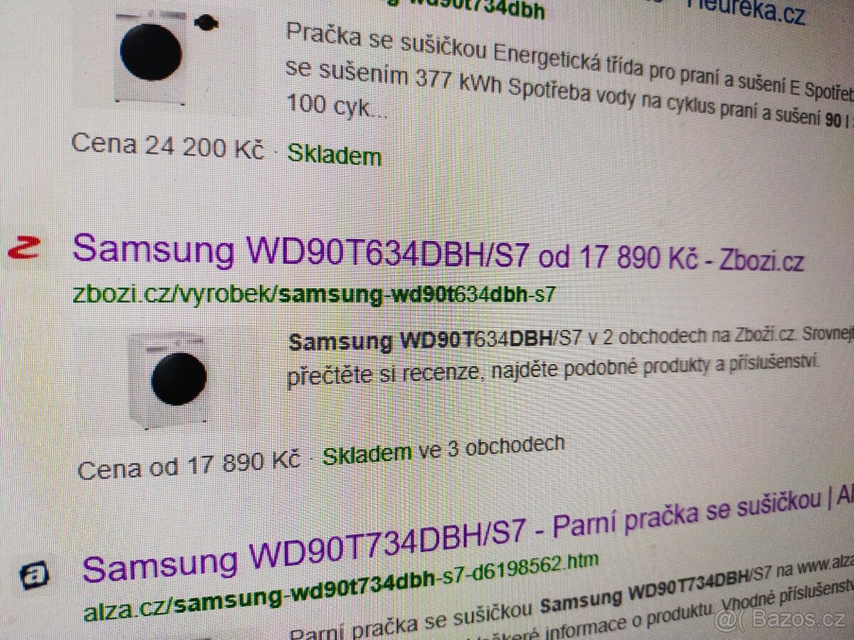 Prodam plne funkcni pracku se susickou zn.samsung--DOVEZU--