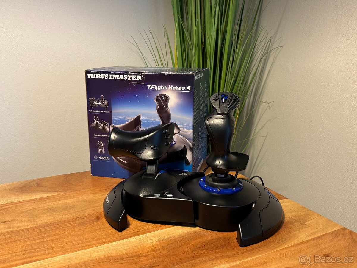 Thrustmaster T.Flight HOTAS 4, zánovní s krabicí