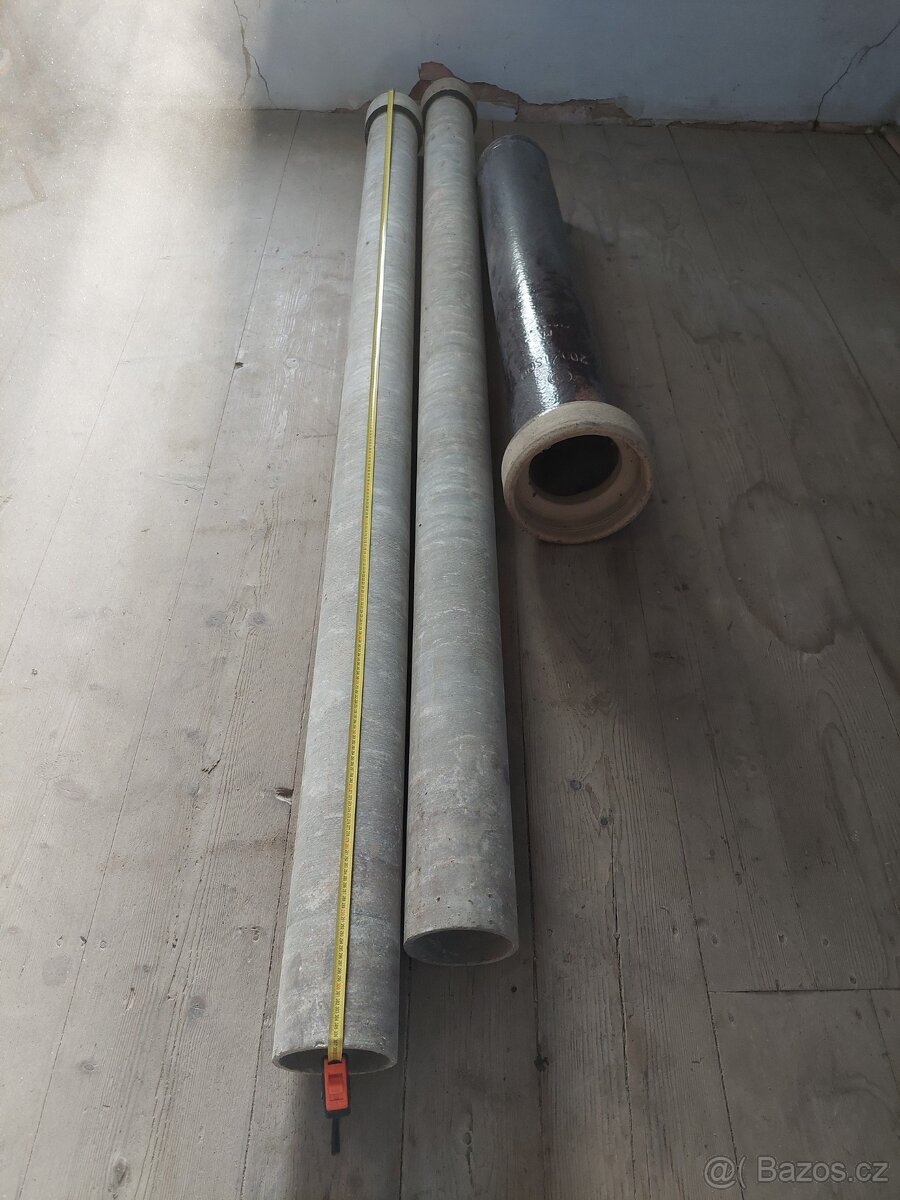 Betonové keramické trubky