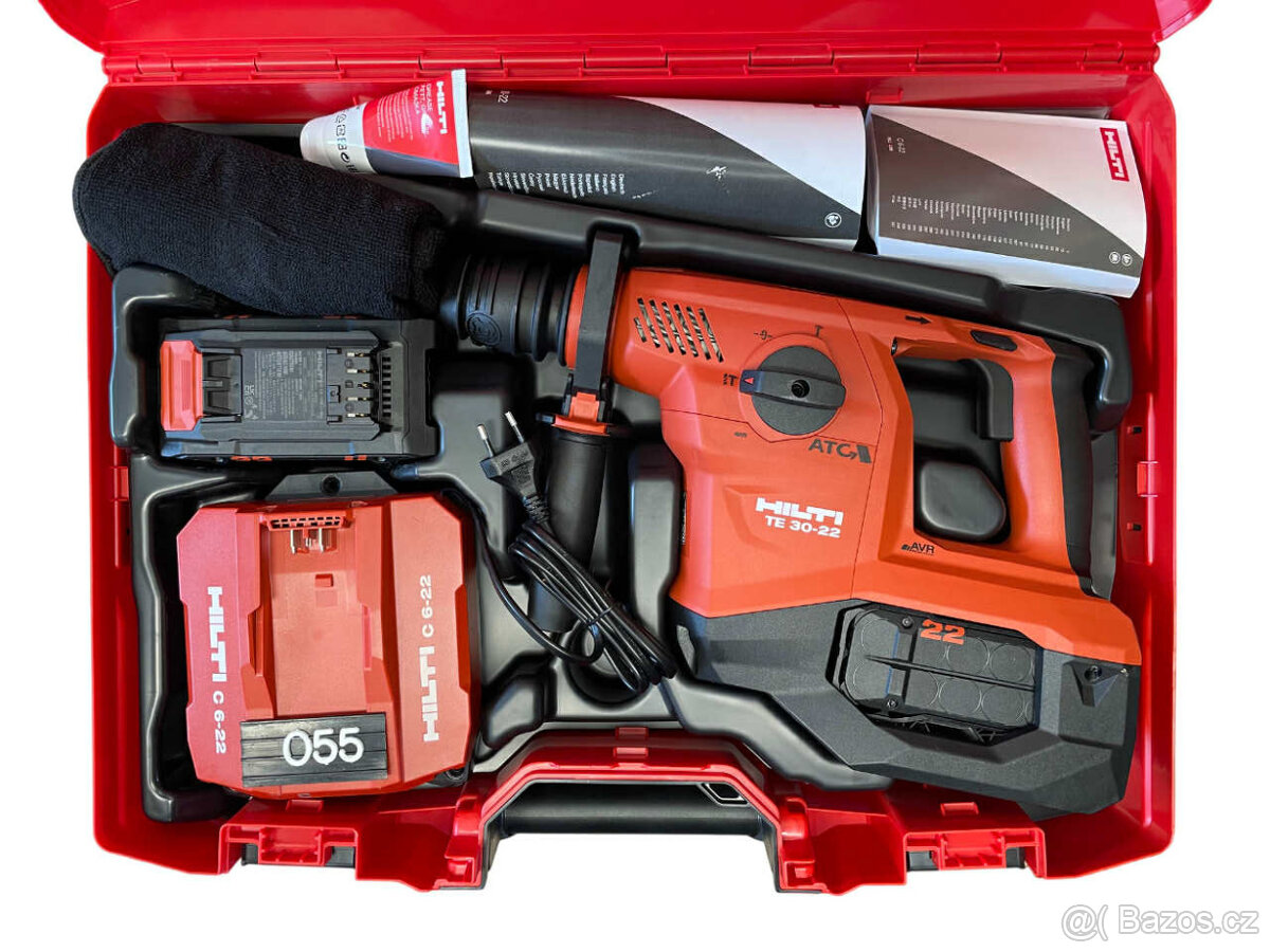 Aku vrtací kladivo Hilti TE 30-22 (nikdy nepoužíté)