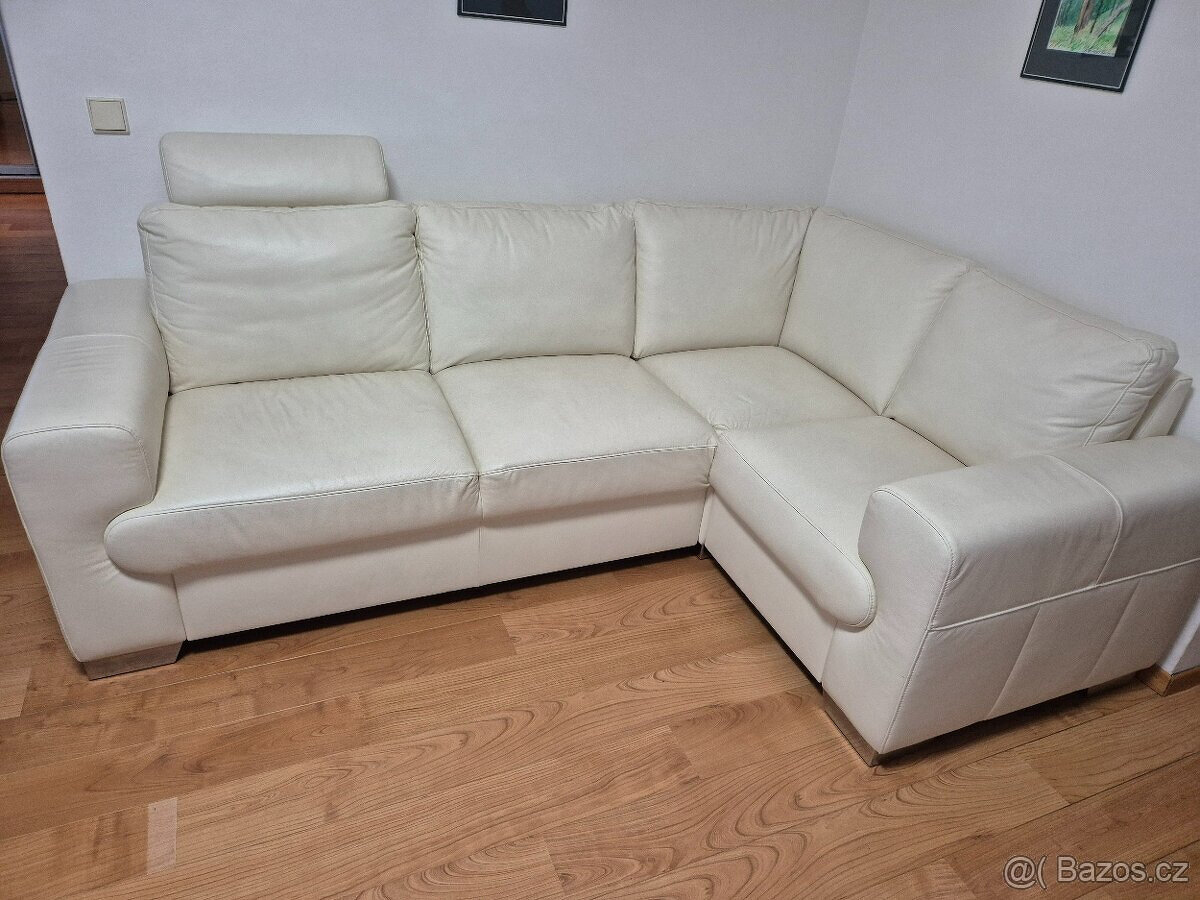 Luxusní rohová sedací souprava