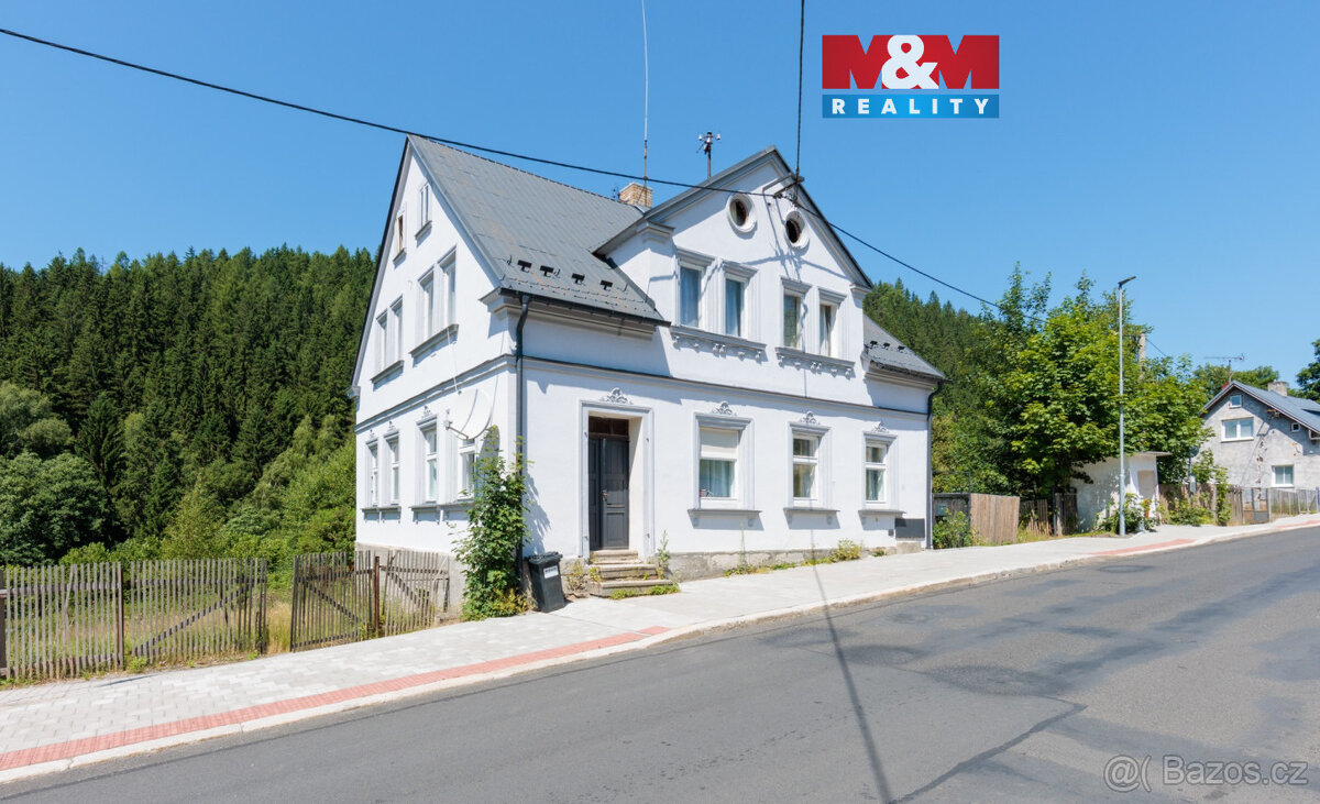 Prodej rodinného domu, 219 m², Kraslice, ul. Havlíčkova