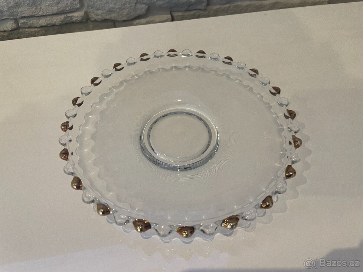 Skleněné talířky 6ks RUDOLF SCHROTTER