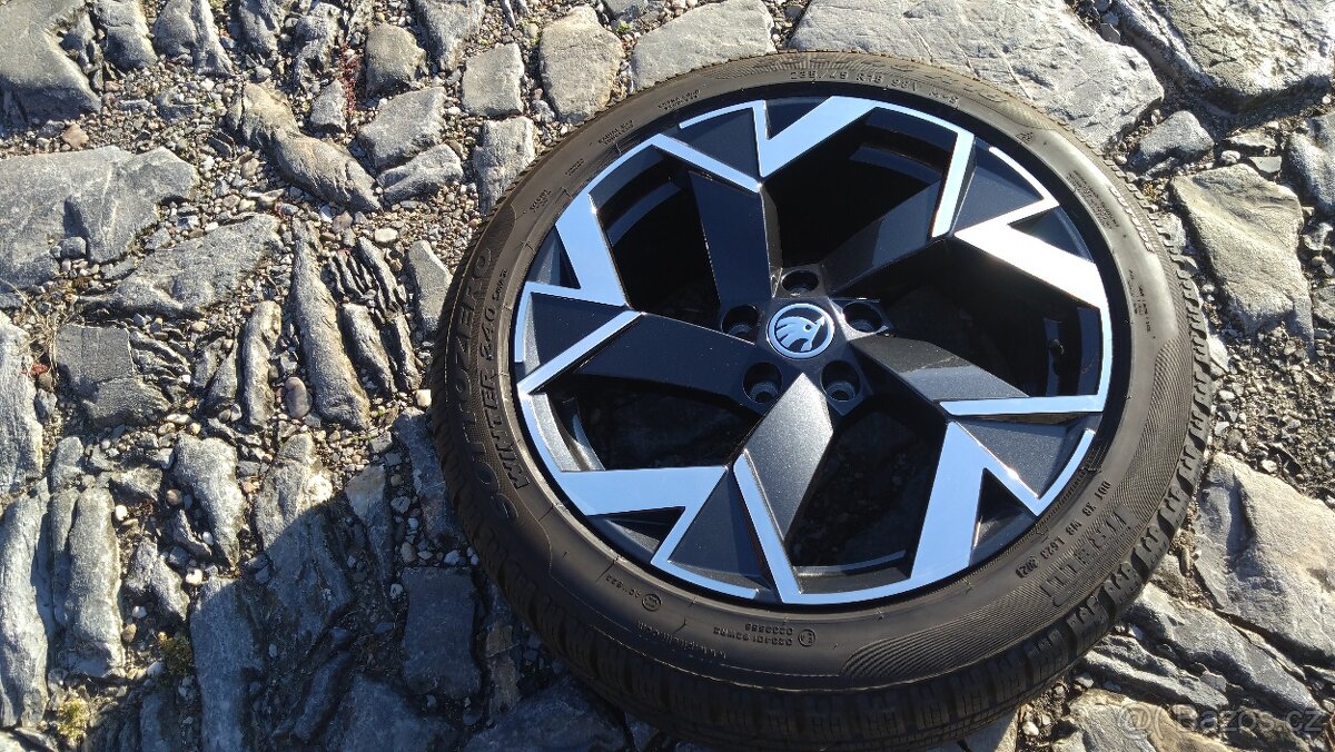 ORIGINÁL al kola 18 5x112 ŠKODA SUPERB + ZIMNÍ