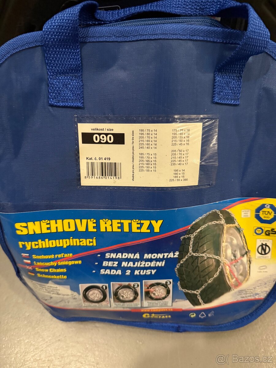 Sněhové řetězy COMPAS velikost 090