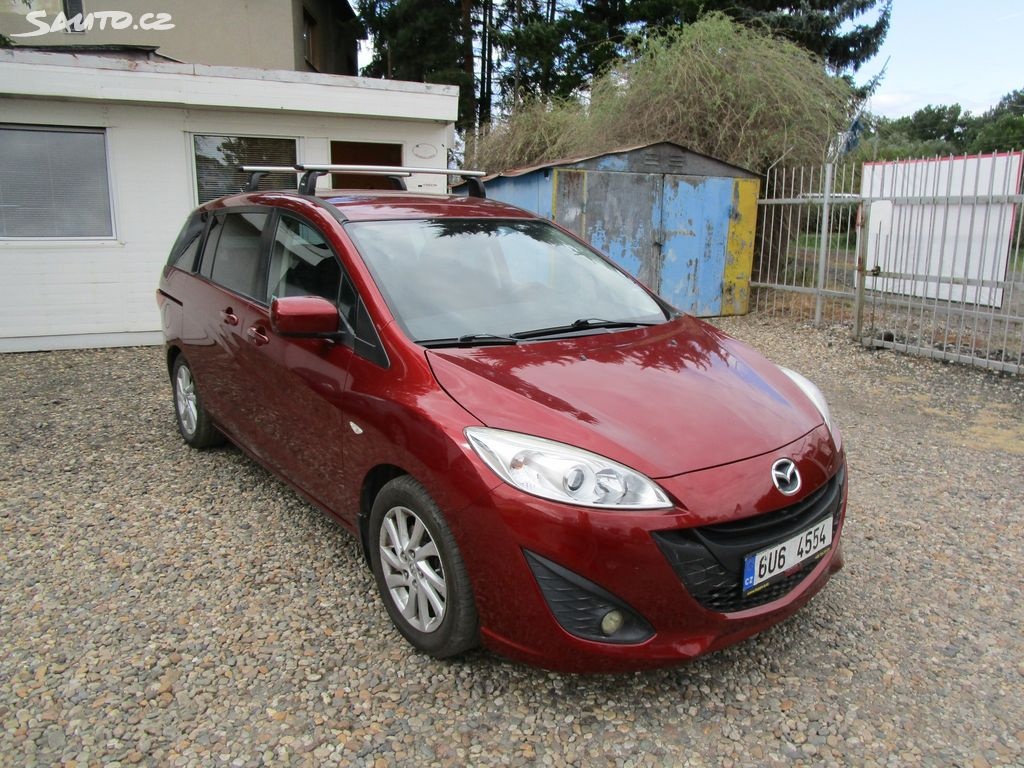 Mazda 5, 1,8-85KW-KOUPEN V ČR-1.MAJITEL
