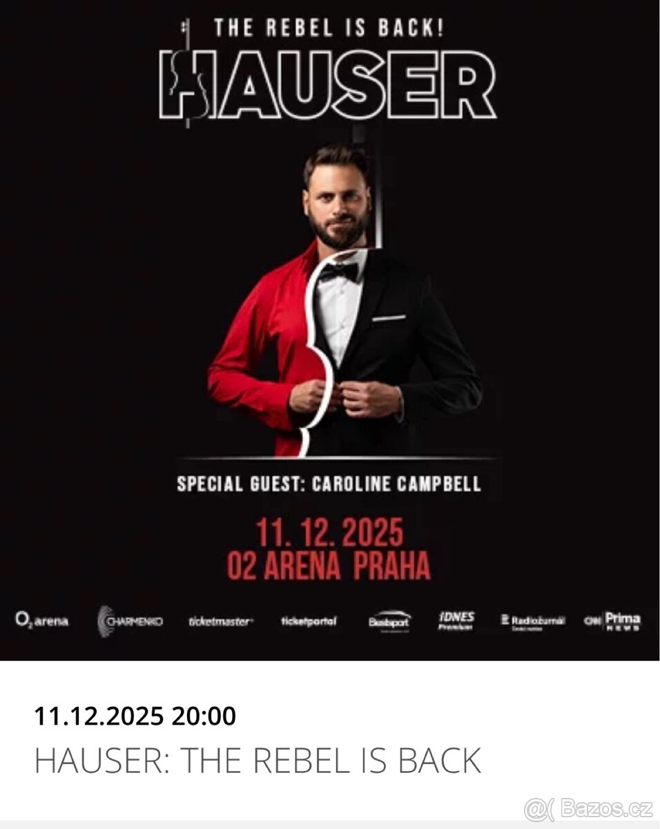 HAUSER: THE REBEL IS BACK VIP