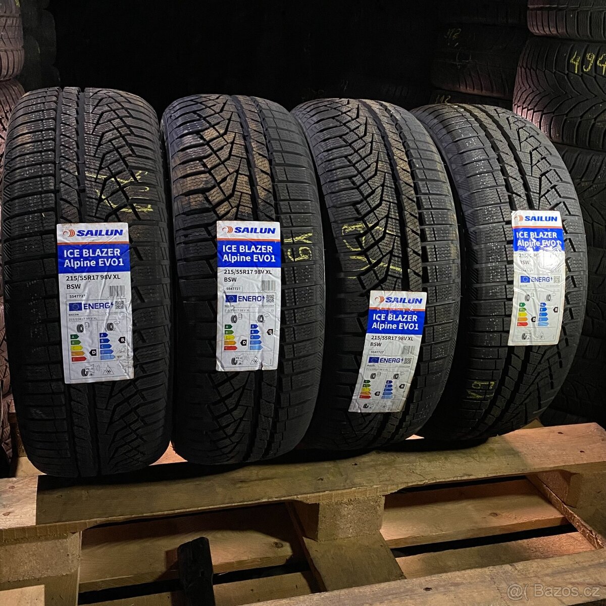 215/55 R17 98V XL Sailun - NOVÉ zimní pneu