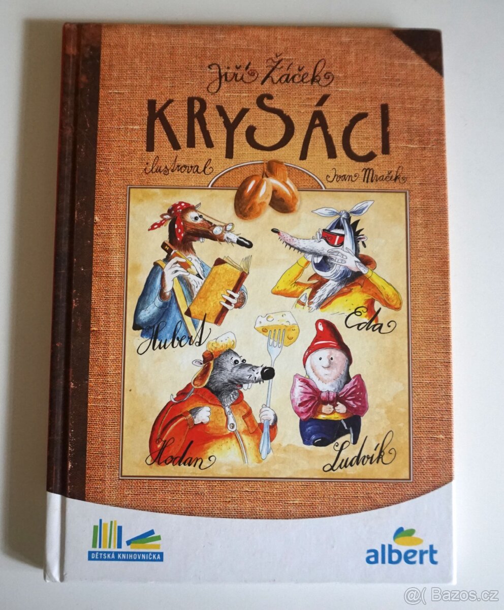 Dětská kniha: Krysáci, Jiří Žáček, rok vyd.2015