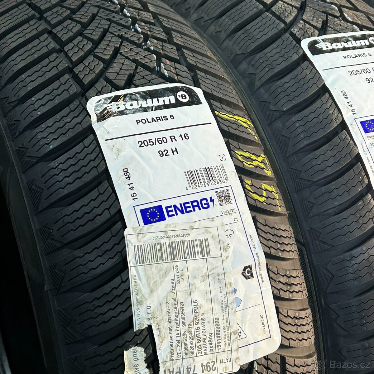 NOVÉ Zimní pneu 205/60 R16 92H Barum
