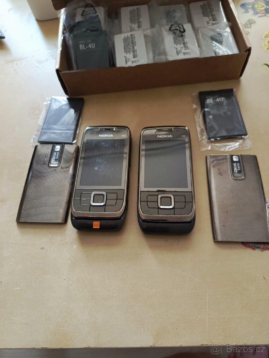 Nokia e66 s novou baterii