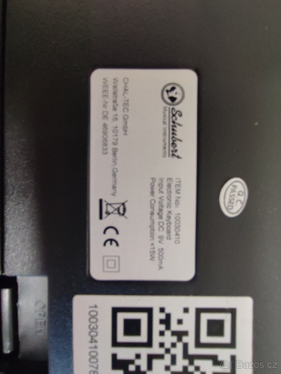 Elektrické klávesy