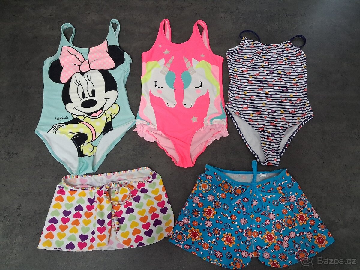 Dívčí plavky HM, Emoji 122/128