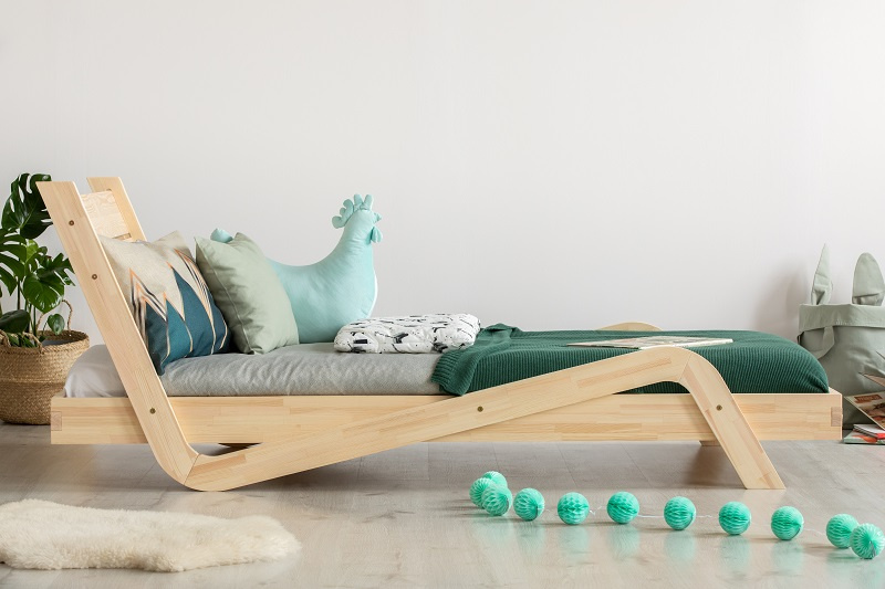 Dětská dřevěná postel ZigZag