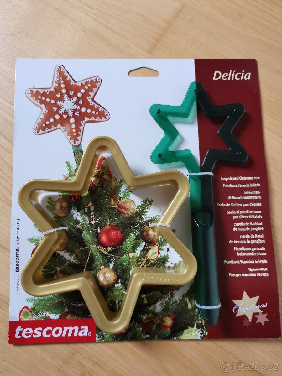 Tescoma DELÍCIA Perníková Vánoční hvězda na stromek