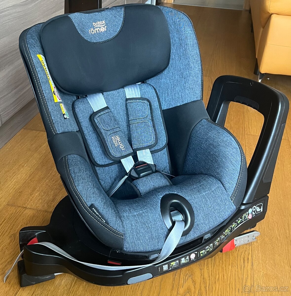 BRITAX RÖMER Autosedačka Dualfix Pro (0-105 cm) Blue Marble