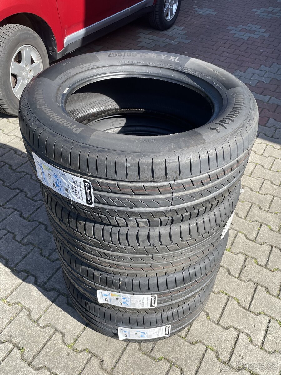 NOVÉ letní pneumatiky na VW TOUAREG II (255/55R18)