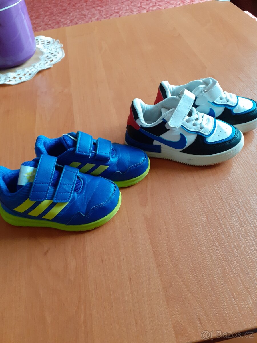 Dětské boty Adidas,Nike
