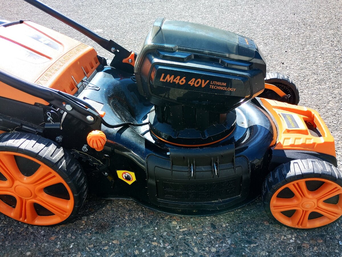 Aku rotační sekačka Patriot LM46 40V