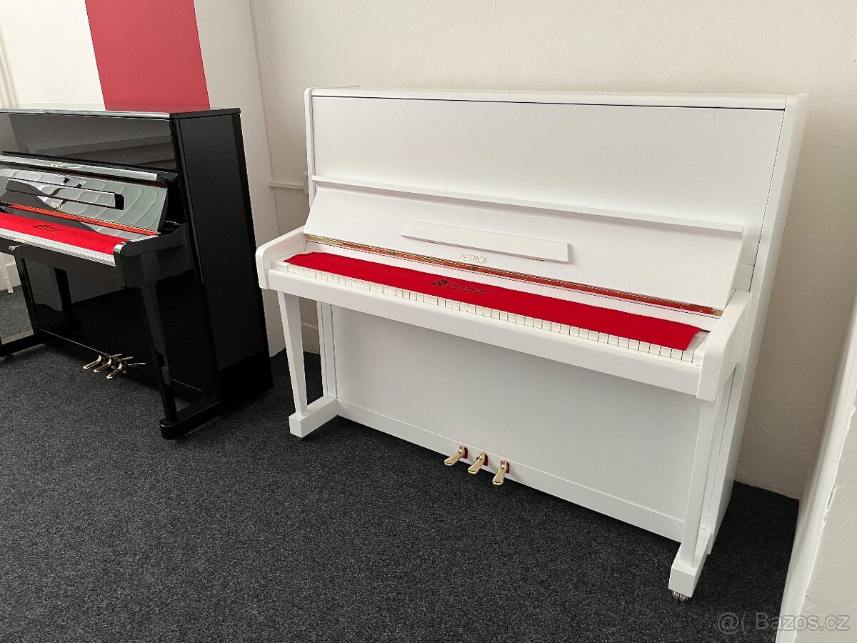 Piáno,pianino Petrof model 126.Záruka a doprava