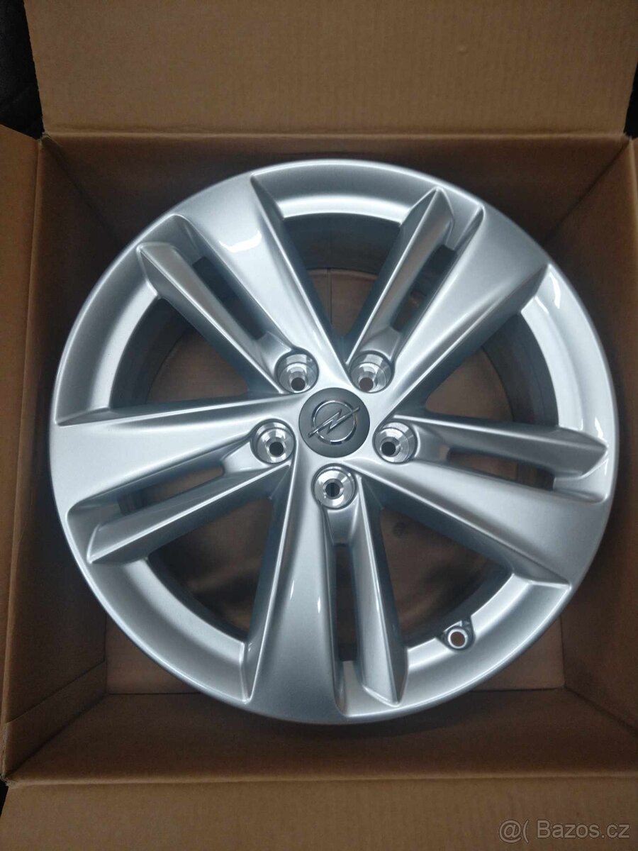17" alu 5 x 108 + letné pneu OPEL,PEUGEOT,CITROEN,TOYOTA.