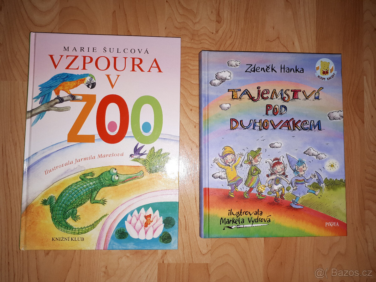Vzpoura v ZOO,Kočka Sára,Golem a další - nové, hezké