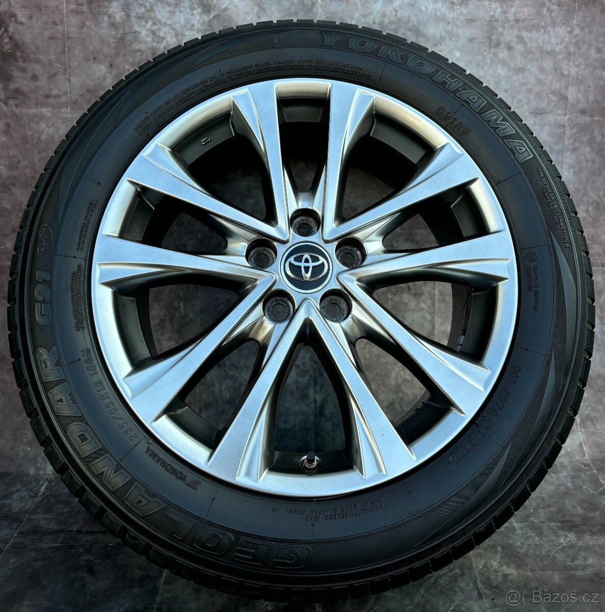 Originální Alu kola Toyota Rav4 235/55/18 TOP STAV