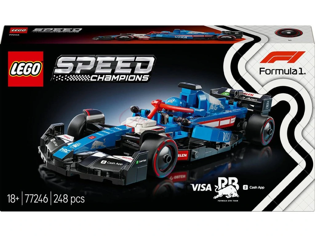 LEGO SPEED CHAMPIONS Auto Visa Cash App RB VCARB 01 F1 77246