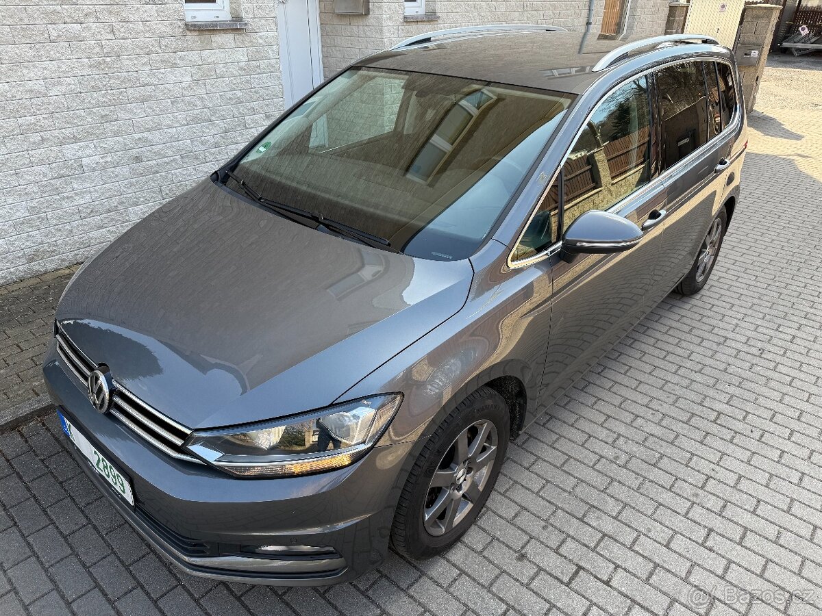 VW Touran III, rok 2016, 1.2 TSI 81 kW, 175.826 km, nová STK
