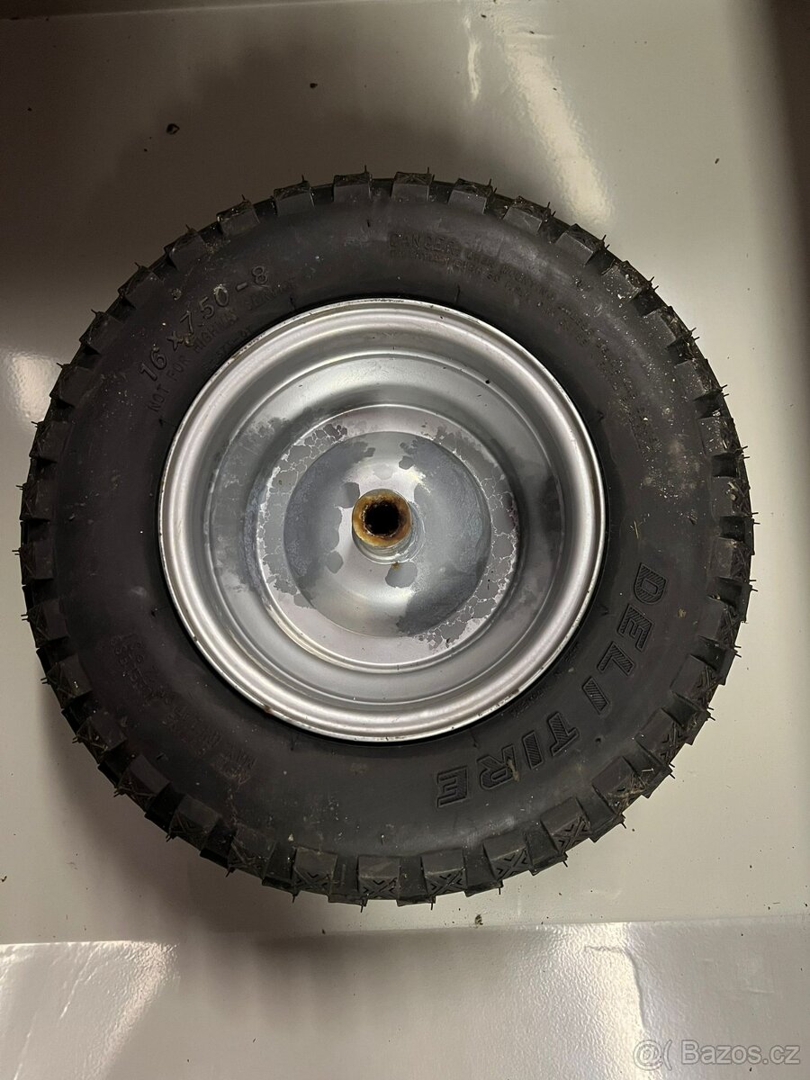 Pneumatiky kola s rafky pro zahradni trakturek 16x7,50-8