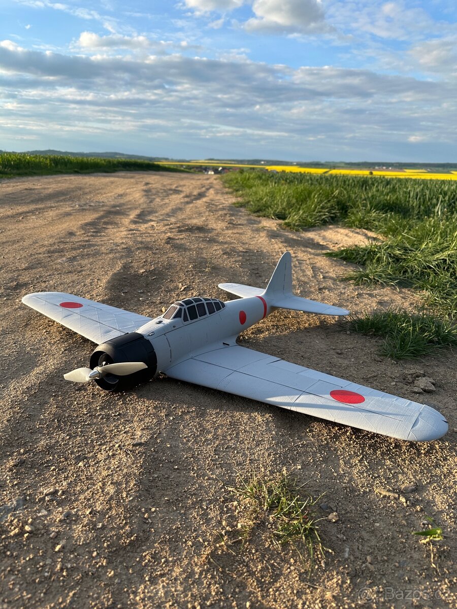 Rc letadlo A6M2 ZERO 3D tisk