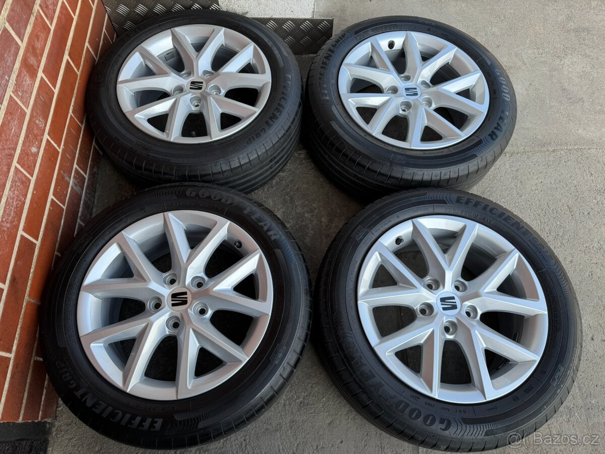 Alu 16" 5x112 orig. SEAT Leon 5FA letní 70% TOP