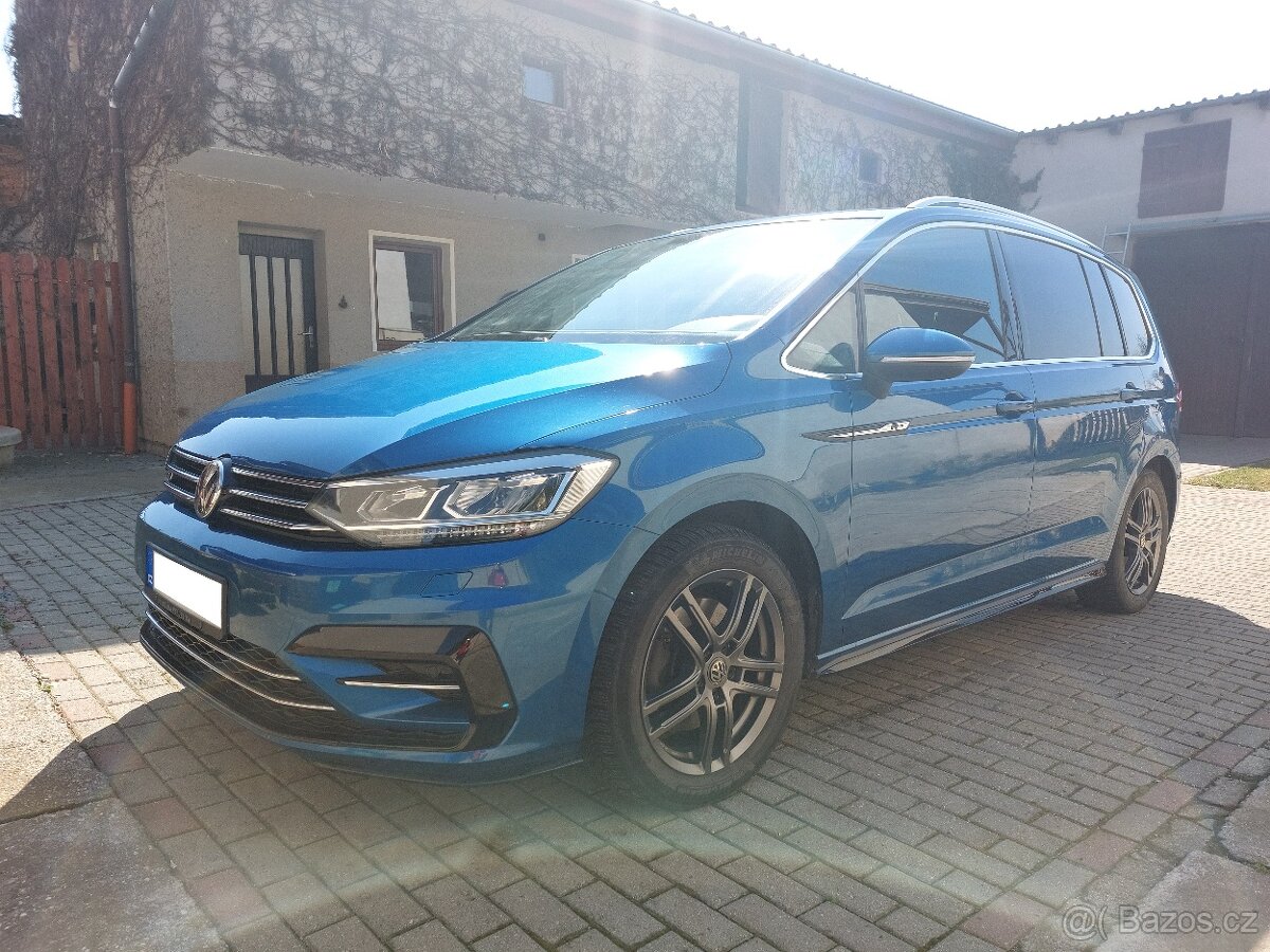 Prodám VW Touran 2.0 TDi, R-line, 110 kw, r.v. 2016
